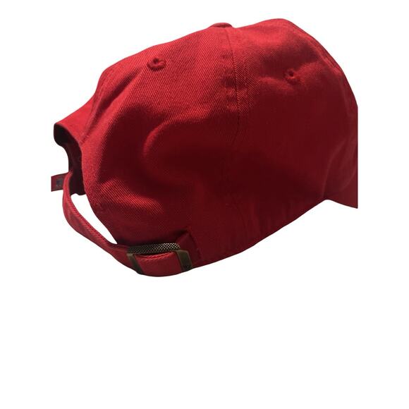 47 Brand New England Patriots Strapback Cap, Red, Football Retro Logo NFL| OSFA - Picture 7 of 9